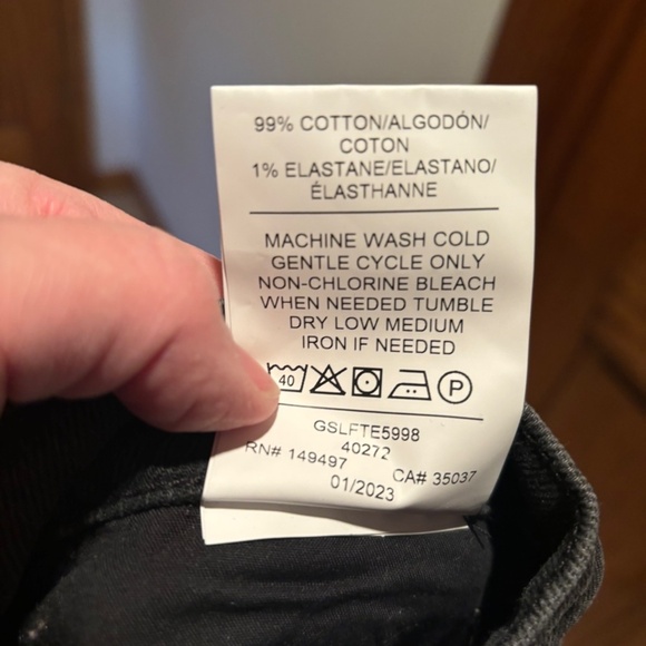 Joe's Jeans The OG Straight Ankle Jeans in Fantine Size 24 NWT - Picture 7 of 8